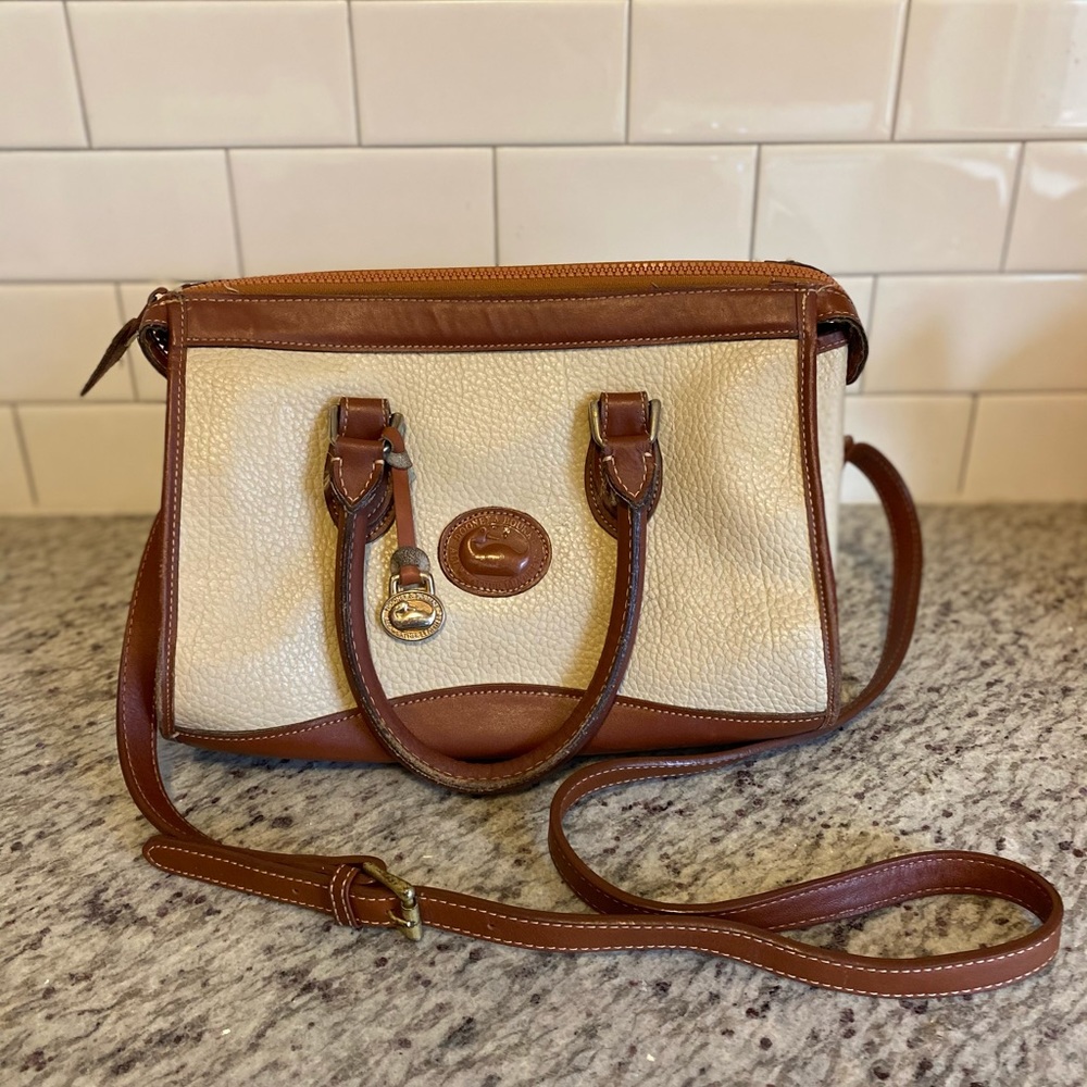Vintage Dooney & Bourke Satchel Crossbody Purse